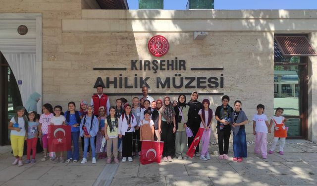 Güneykentli gençler Ahiliği yerinde tanıdı