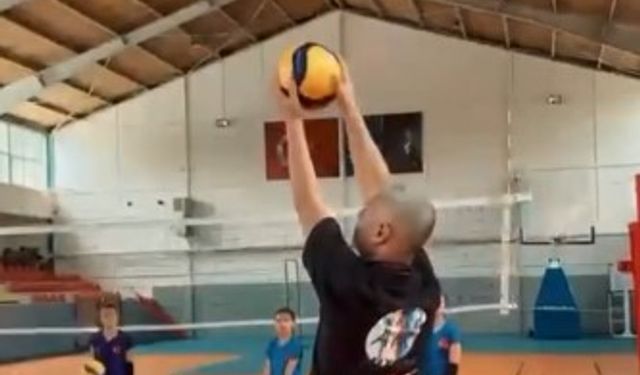 Kaman’da filenin sultanlarına Marmara’dan konuk