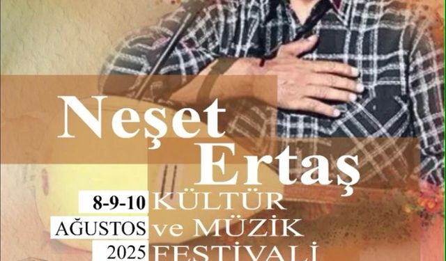 Kırşehir’de her saz 3 gün boyunca onu anlatacak