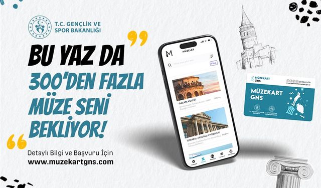 Kırşehir’deki gençler dijital Müzekart GNS ile kültürü keşfedebilecek