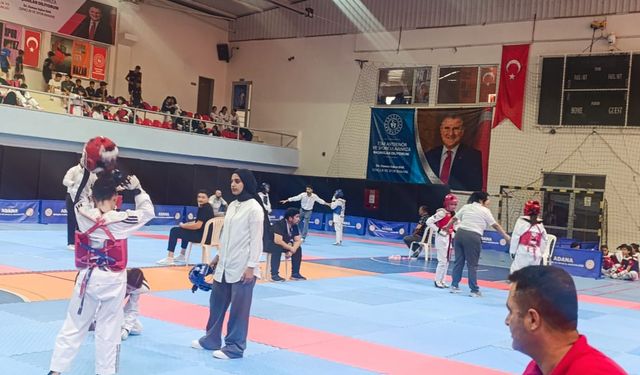 Kırşehir'in Yıldızları Adana'da Taekwondo minderinde