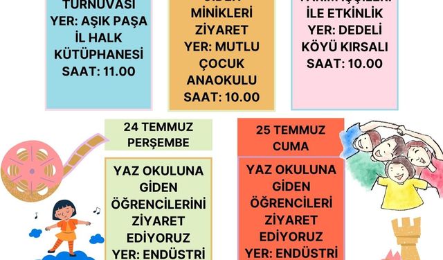 Masa tenisinden köy ziyaretine: Kırşehir’de kütüphane sınırları aşıyor