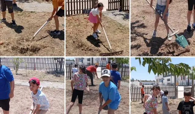 Kırşehir Bil Koleji’nde minik eller toprakla buluştu!