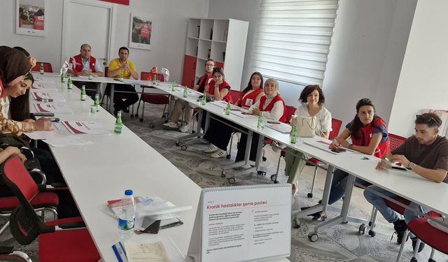 Kızılay Kırşehir, gönüllülerini sağlık elçilerine dönüştürüyor