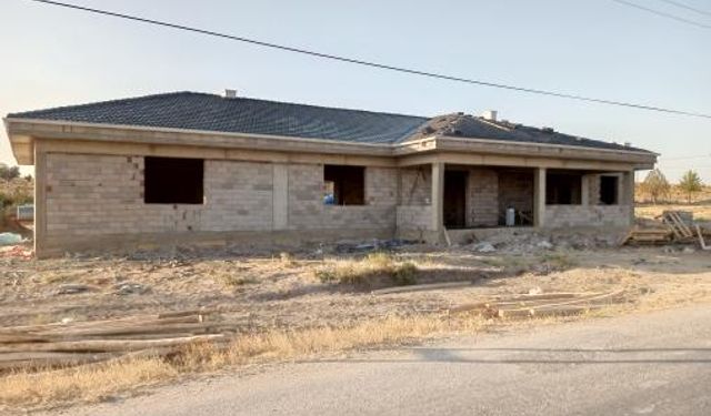 Köy halkı için yeni taziye evi: Çalışmalar sona yaklaştı