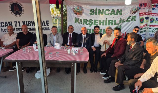 Kırşehirliler Sincan’da buluştu!