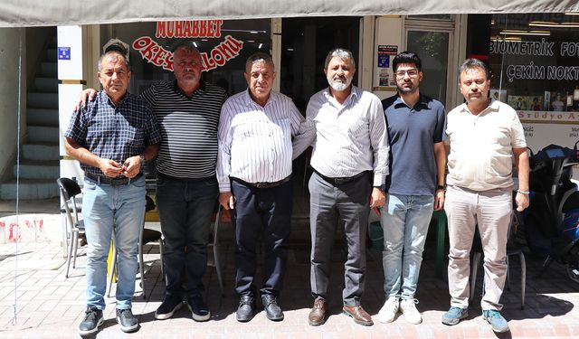 Kırşehir esnafı yeni iş yerini destek için tek yürek oldu