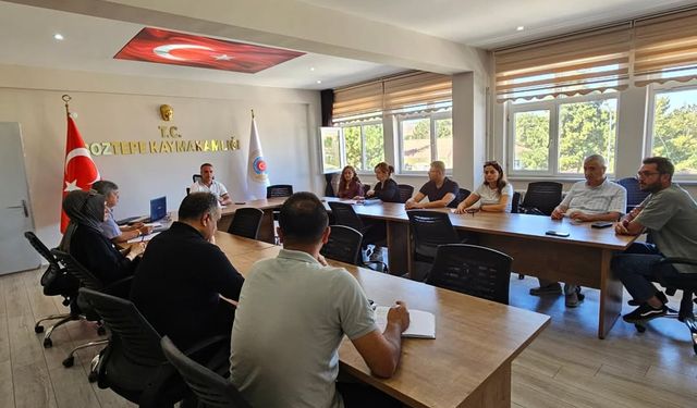 Boztepe’de eğitim-öğretim yılı öncesi toplantı düzenlendi