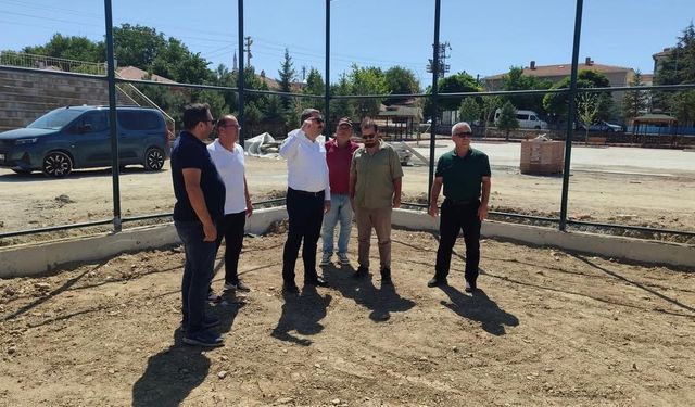 Akpınar’da spor yatırımları sürüyor
