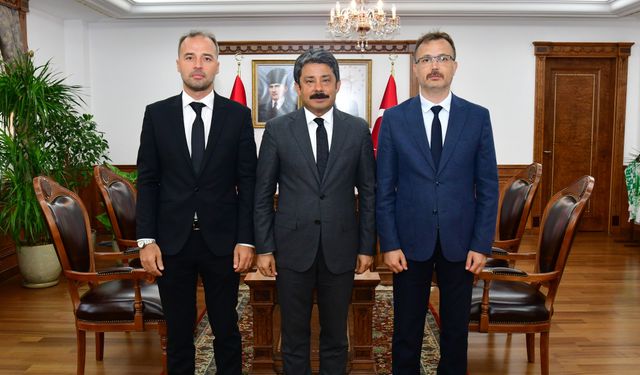 Başhekim Erbesler Kırşehir’de ilk adımını valiyle attı