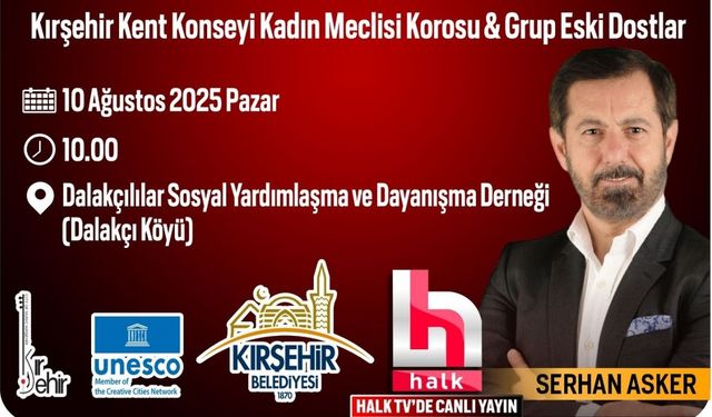Kırşehir’de “Görkemli hatıralar” canlı yayında olacak