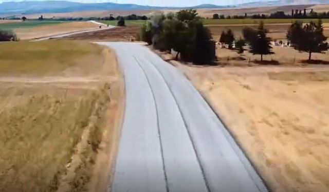 Kaman’da yıllardır beklenen yol tamamlandı
