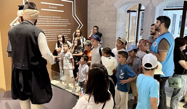 Kırşehir’de Kur’an kursu öğrencileri tarih ve kültürle buluştu
