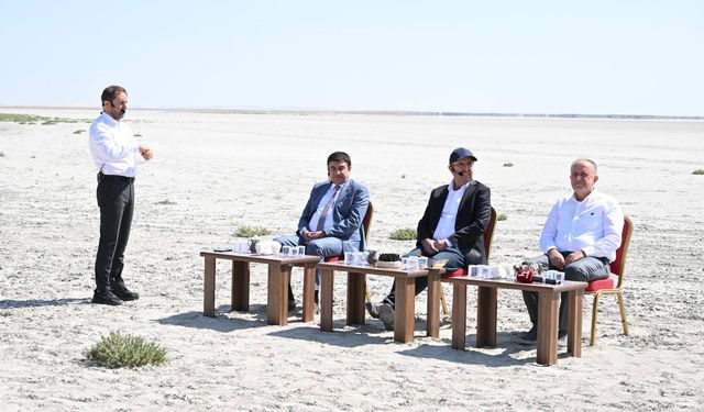 Kırşehir’de Seyfe Gölü’nden madencilik uyarısı