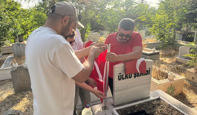 Kırşehir’de Ülkücü Şehit Nizamettin Erdoğan dualarla anıldı