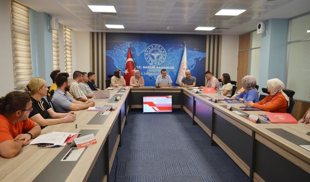 Sağlıkta kritik komuta kontrol eğitimi tamamlandı