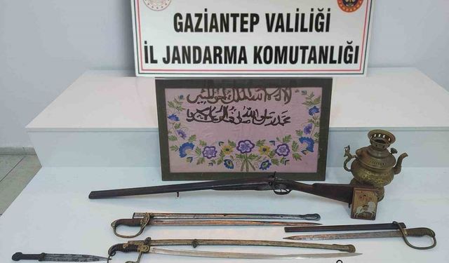 Tarihi eser operasyonunda 1 kişi gözaltına alındı