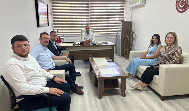 Boztepe'de eğitim için iş birliği çalışması yapıldı!