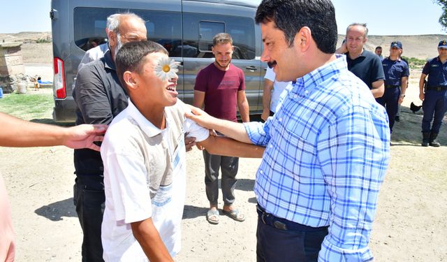 Kırşehir’de devletin şefkat eli Aydoğmuş’a uzandı