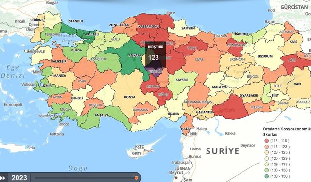 Kırşehir’in ilçelerinde Sosyoekonomik düzey açıklandı