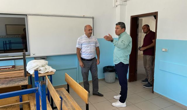 Yeni eğitim yılı öncesi Mucur’da sahada yoğun hazırlık