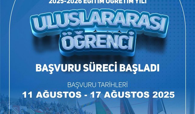 Yurt dışından Kırşehir’e eğitim köprüsü: Başvurular başladı