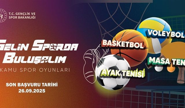 3. Kamu Spor Oyunları başlıyor: Heyecan ve rekabet sahaya taşınıyor