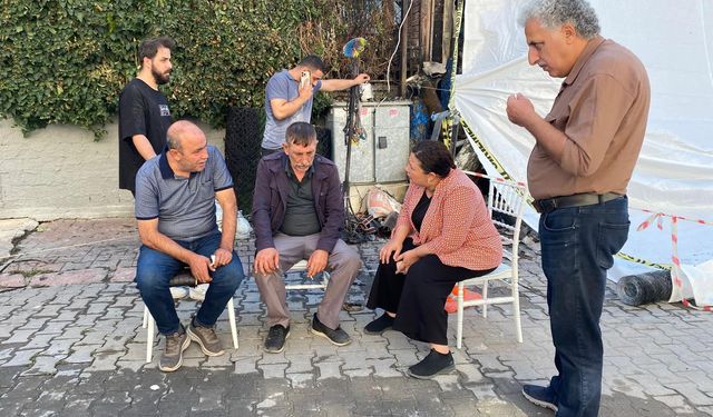 İl Başkanı Ünsal, Yangın Sonrası Yüksel Ailesinin yanında