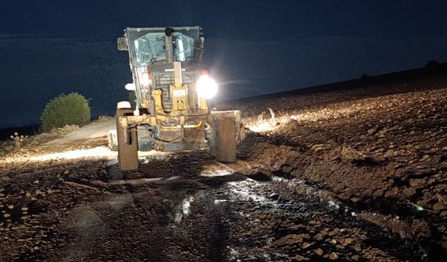 Kırşehir’de sağanak yağış sonrası müdahale!