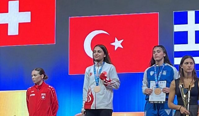 Avrupa'da Kırşehir imzası: Efil Tıraş’tan Kick Boks'ta bronz madalya