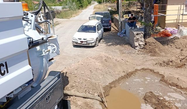 Boztepe’de su kesintisi: Ana hat patladı