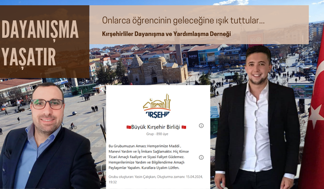 Ankara’daki Kırşehirlilerden öğrencilere burs desteği