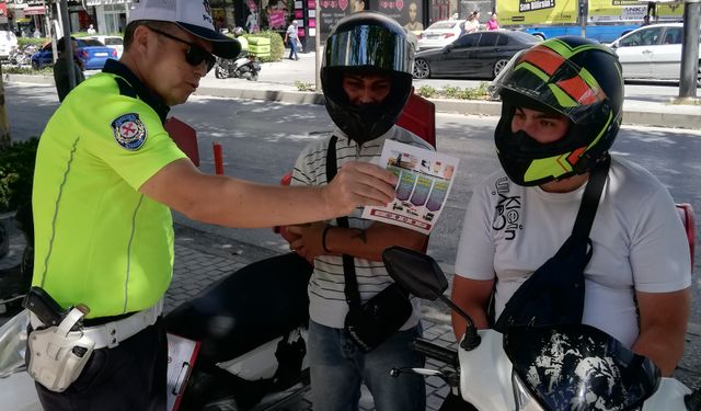 Trafik kuralları Kırşehir’de motokuryelerle buluştu