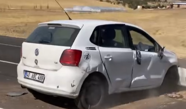 Kaman-Bala yolunda Trafik Kazası: 3 yaralı