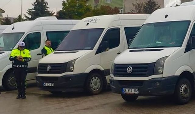 Kırşehir’de öğrenci servisleri denetimden geçti: Güvenlik öncelikli
