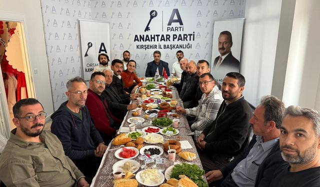 Kırşehir Anahtar Parti’den değerlendirme toplantısı
