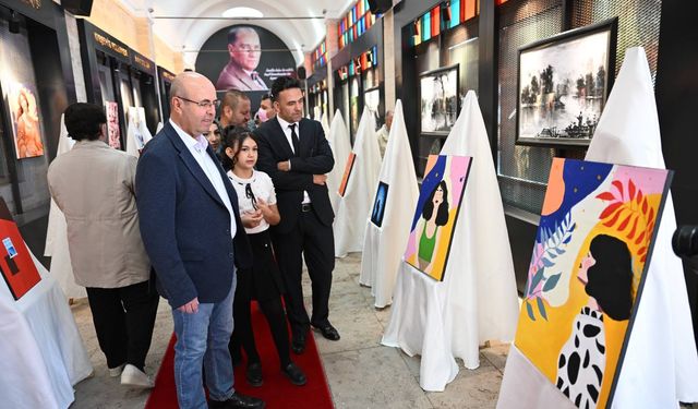 Genç yetenek Kırşehir’de Renklerin Dünyası'nı açtı