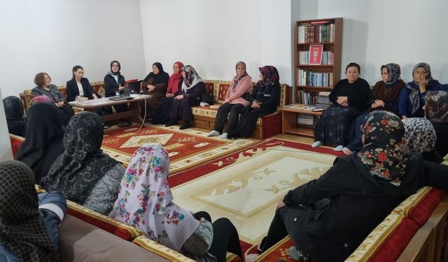 Kırşehir’de kadınlara özel hak ve farkındalık eğitimi