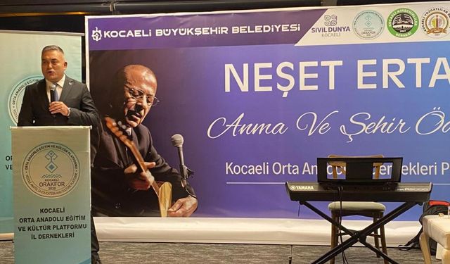Bozkırın Tezenesi  Kocaeli'nde anıldı