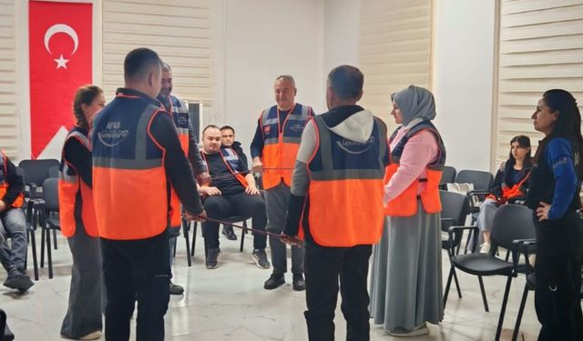 AFAD 5 günlük uygulamalı eğitim başlatıyor