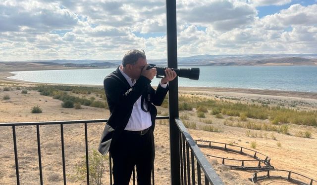 Doğanın kalbinde kuş gözlem kulesi açıldı