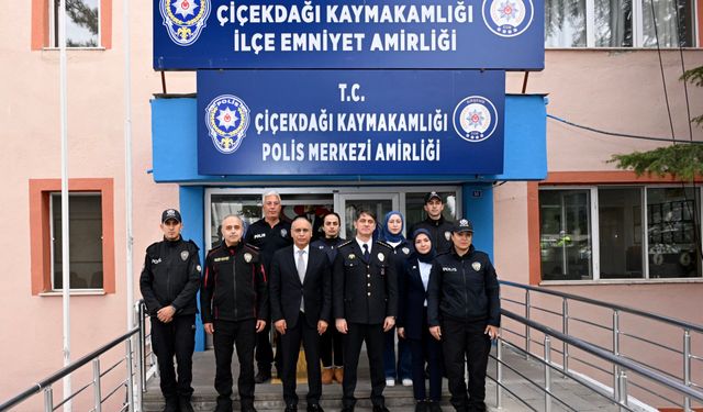 Emniyet yetkilileri çalışmaları yerinde inceledi