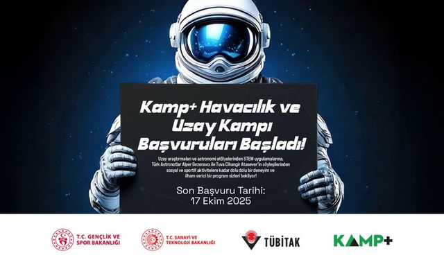 Gençler gökyüzüyle buluşuyor: Havacılık ve uzay kampı başvuruları başladı
