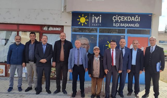 İYİ Parti Kırşehir’de ilçelerde hareketliliği tamamladı