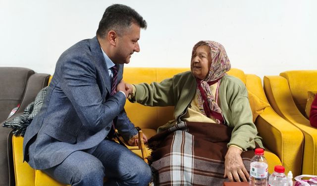 Kırşehir huzurevinde yaşlılarla sıcak buluşma