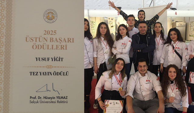 Kırşehirli Akademisyen üstün başarı ödülü ile gururlandırıldı