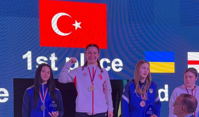 Kırşehir’in Gururu Yılmaz Avrupa Şampiyonu!