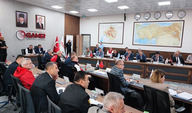 Kırşehir'de afetlere karşı hazırlık seviyesi ölçüldü