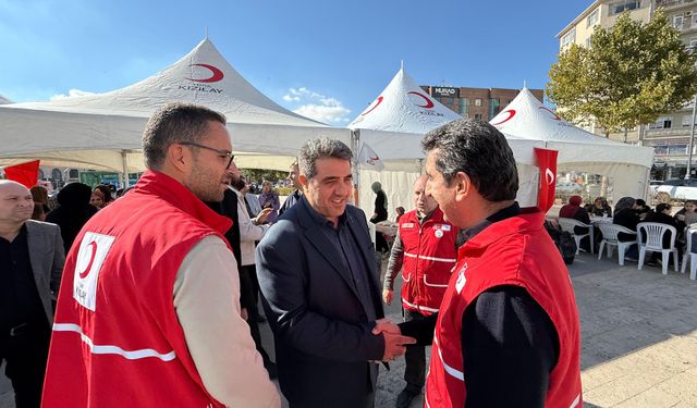 Kırşehir’de Anahtar Parti, Gazze için tek yürek oldu