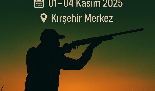 Kırşehir’de Avcı Eğitimi Kursu başlıyor